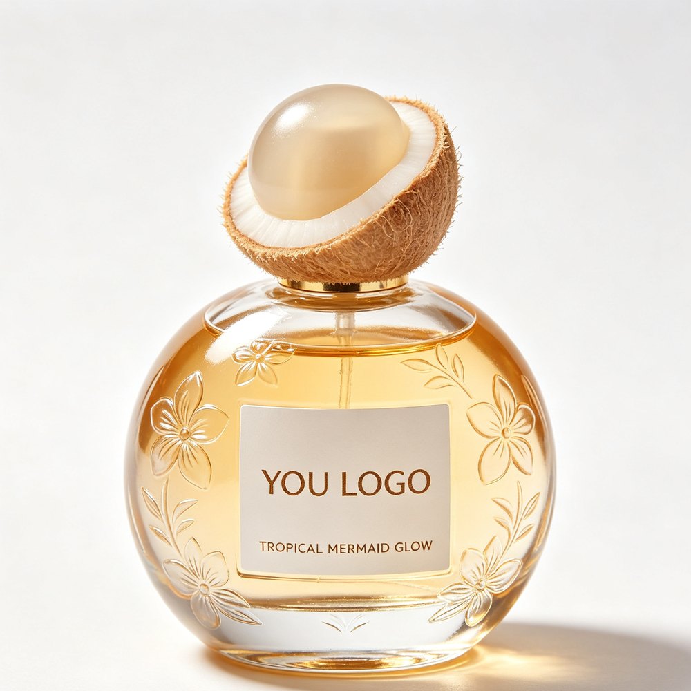 Perfume bottle developed for a private-label brand